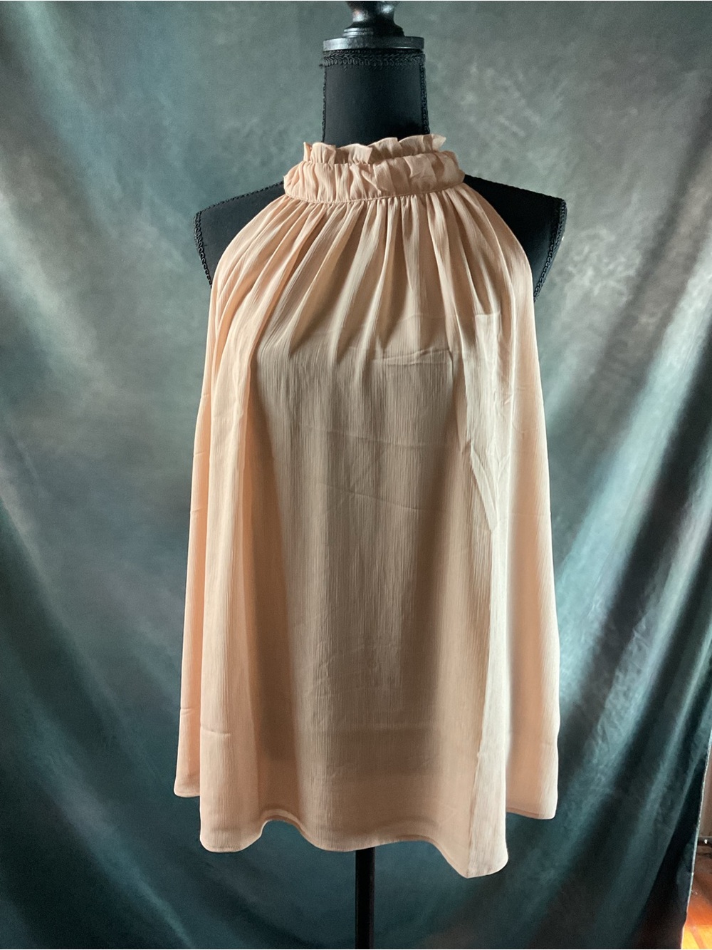 H&M Pink Ruffled Halter Neck Camisole
